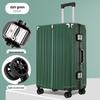 20-Inch High-Capacity Aluminum Frame Suitcase for Business, Travel, and Fashion