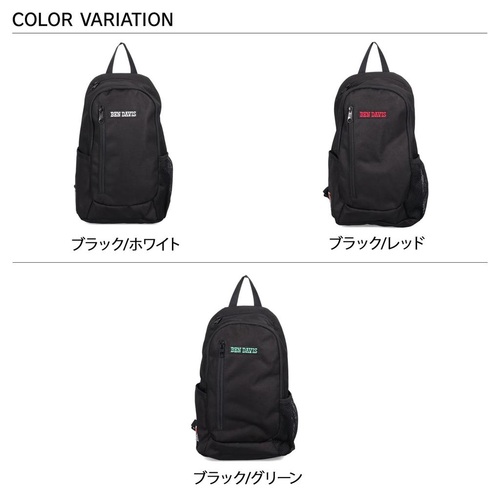 Shoulder Bag One Shoulder Bag Black Red [Ben Davis] Men's BDW-8259A_BKRD
