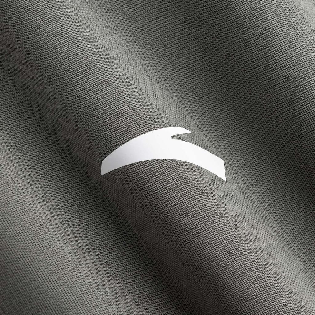 Anta Training Series 2025 Winter Mens Knitted Casual Sports Suit Men suit Dusty-Gray 952547203-4