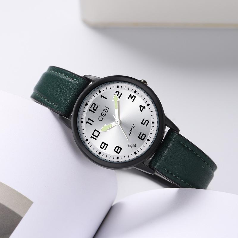 Gedi Creative Arrow Men's Luminous Quartz Waterproof Watch