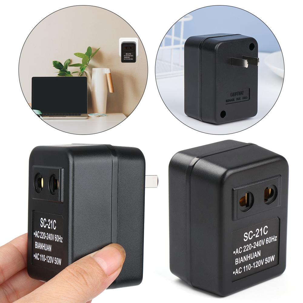 

Portable Transformer Step Down 10W US AC 220V To 110V Voltage Converter Travel Adapter