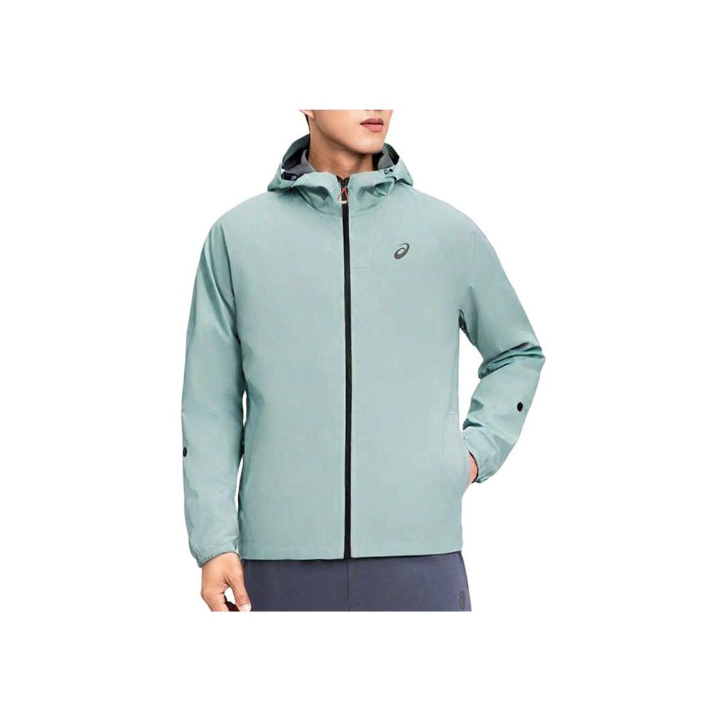 New ASICS Jackets Men's Green 300 2011D121-300