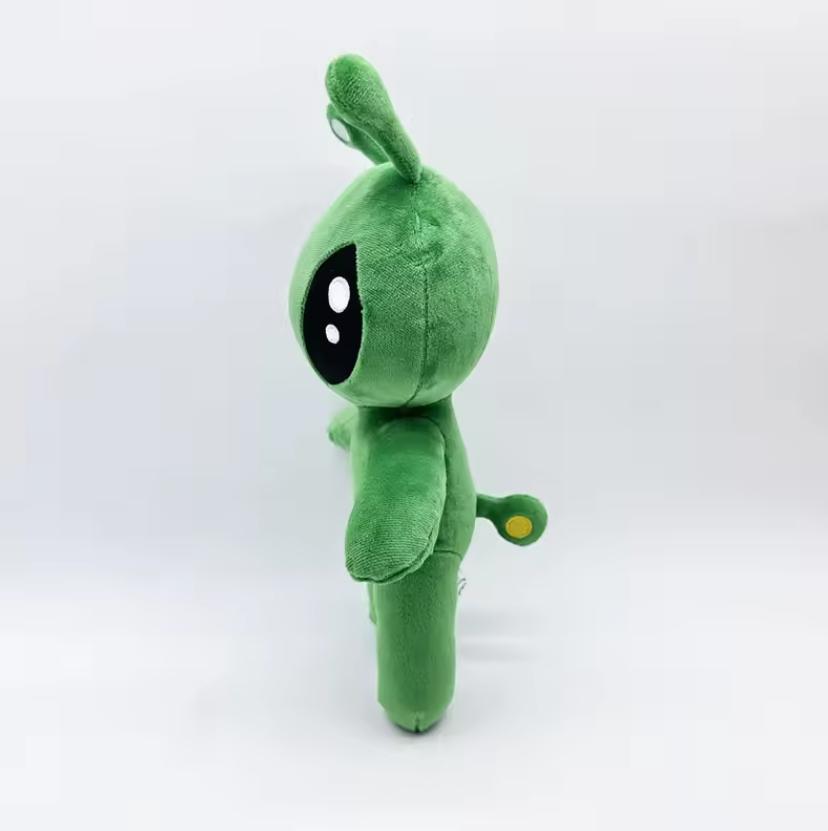 30cm Grünes Alien Plüschtier mit Tentakeln und Hörnern Niedliche Monsterpuppe Weiches Kissen Geschenk für Kinder