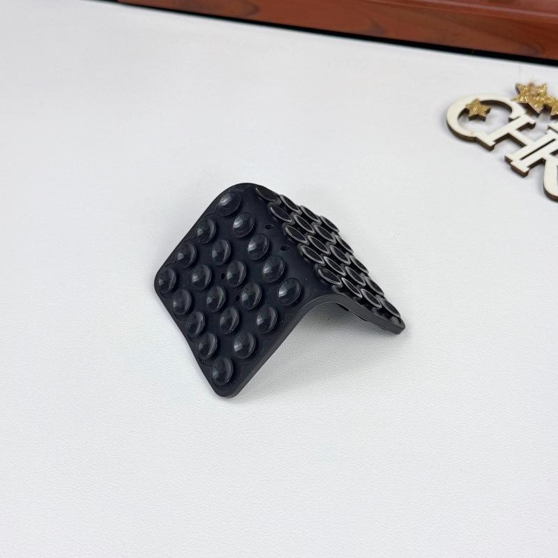 Silicone Suction Cup Phone Holder Multi-Functional Anti-Slip Mobile Fixture Pad Double Sided Detachable For Phone Tablet