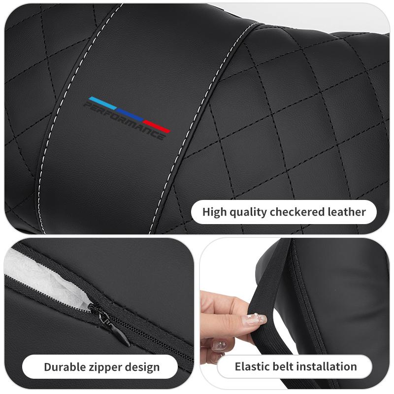 AAAQV1 For BMW Car Neck Rest Headrest Cushion Pillow Interior Accessories 5 Series G30 G31 G32 G38 2021 2020 2019 2018 E46 E91