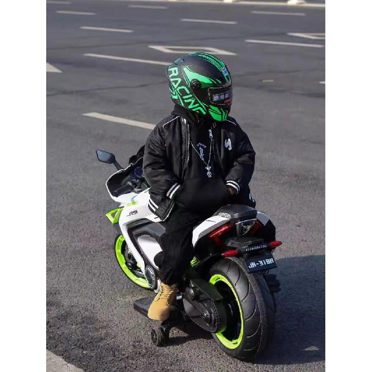 2025 neues Kinder-Motorrad cooler Kinder-Vollhelm Sicherheitshelm Ganzjahres-zertifizierter Kinderhelm