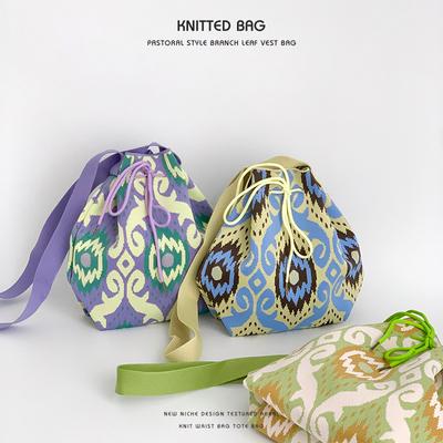 Handbag Small Handbag Summer Large-capacity Bucket Bag Drawstring Crossbody Single-shoulder Bag