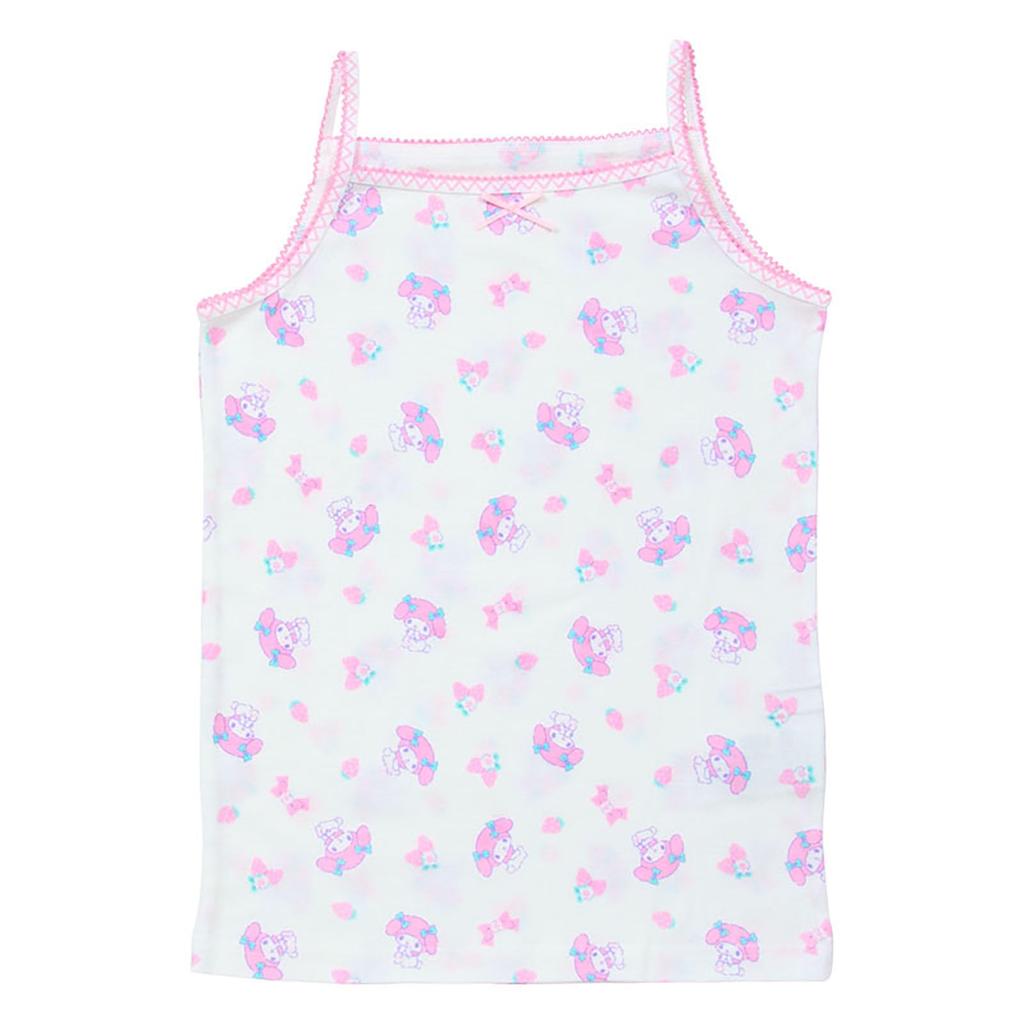 Sanrio Camisole Set of My with Name Tags Kids' 2, Melody, 120cm, 100% Cotton, (Product Number 152595)