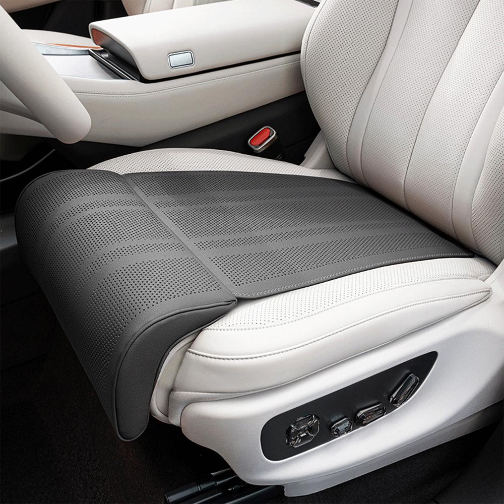 Cuscino per Sedile Auto con Supporto per Gambe Copertura Universale di Protezione Sedile Estensione Imbottitura Poggiagambe Alleviare la Fatica Accessori Auto