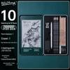Art Sketching Blending Stumps Set: 9-Piece Kit for Drawing, Blending & Smudging