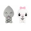 Shizuku-chan Handmade Plush BIG Official Goods Approx. 25cm (Dororon & Whip-chan)