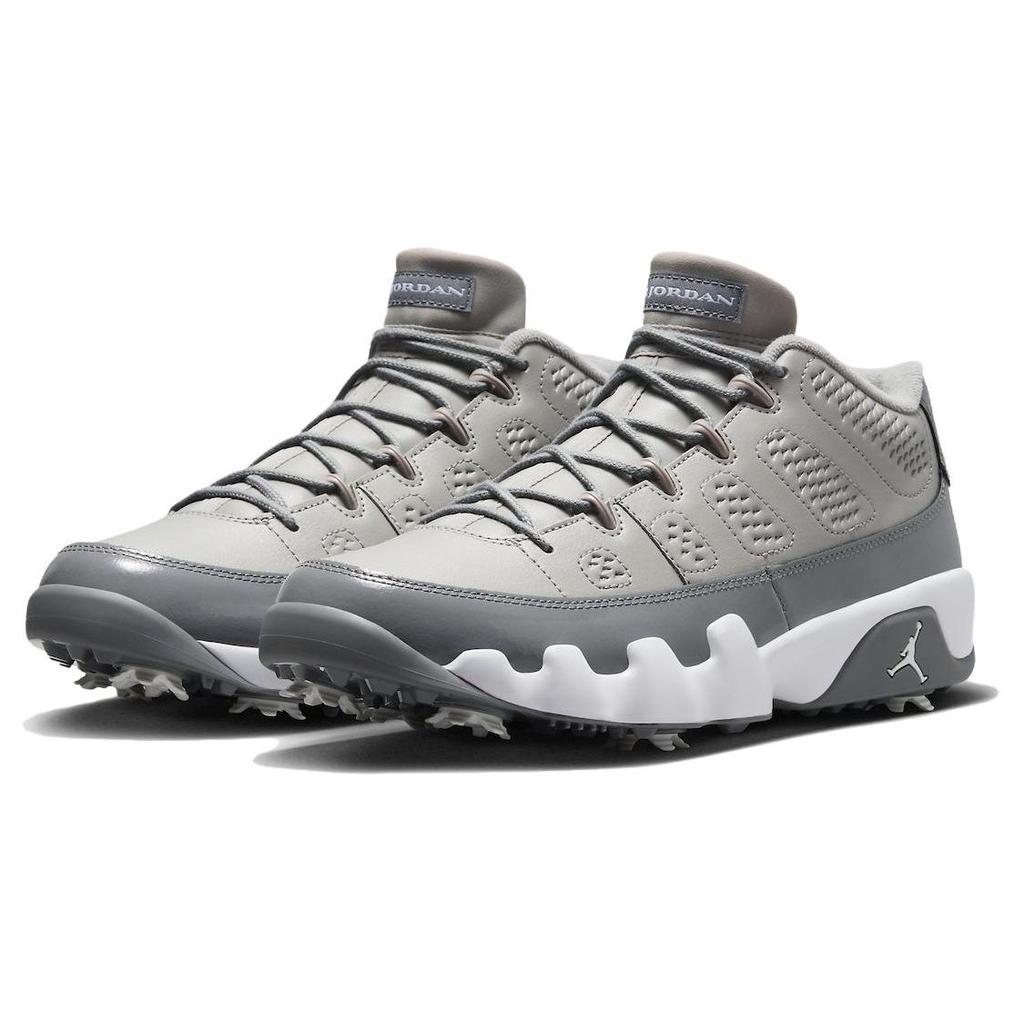 Air Jordan 9 Low Golf Cool Grey Men Sneakers Medium-Grey White FJ5934-001