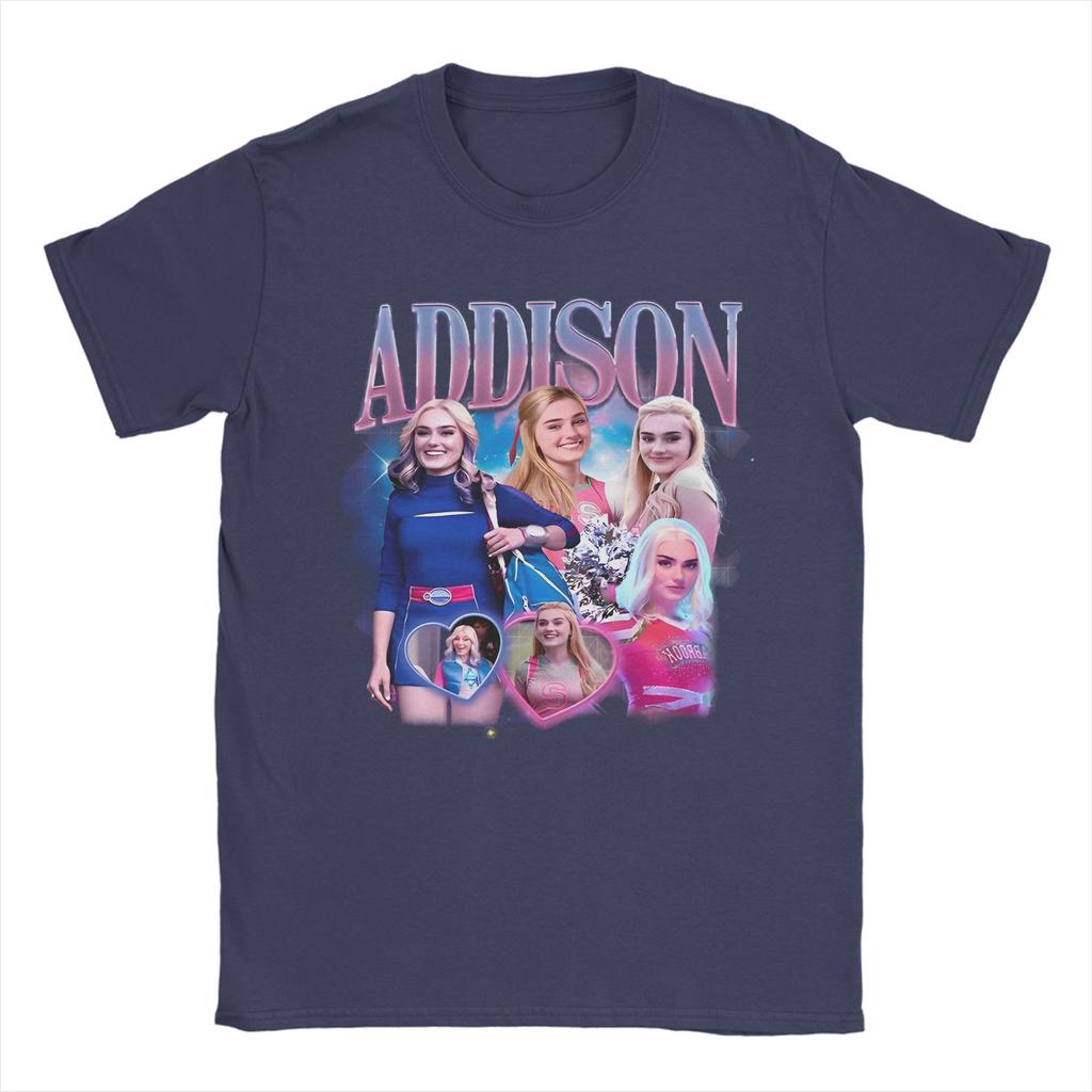 Pánská trička Zombies 4 Úsvit upírů Addison Bootleg Bavlněné oblečení Krátký rukáv Kulatý výstřih Tričko Nápad na dárek Trička
