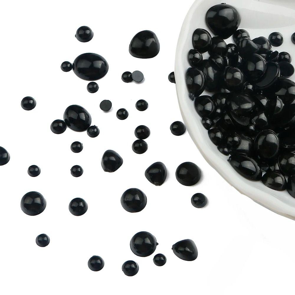 20-500pcs Panda Bear DIY Animal Eyeball/Nose Black Handcraft Toys Accessories  DIY Accessories