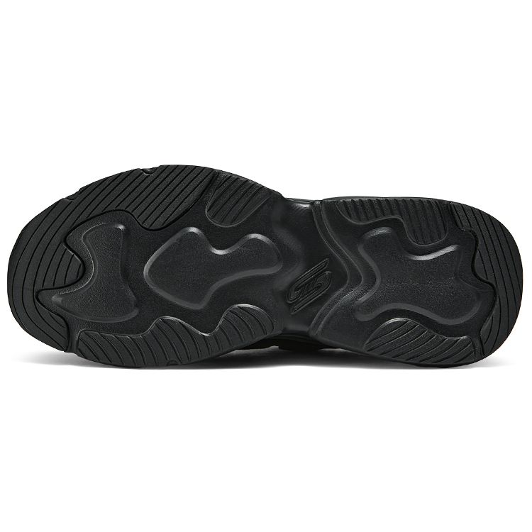 Skechers Bobs Bamina 2 Mesh Fabric Synthetic Leather Casual Shoes Men sneakers Black 118324-BBK