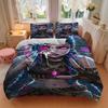 3Pcs Cyberpunk Warrior Bedding Sets For All Sizes New 3D Printed Bed Cover Comforter Duvet Cover Pillowcase Bedroom Decoration