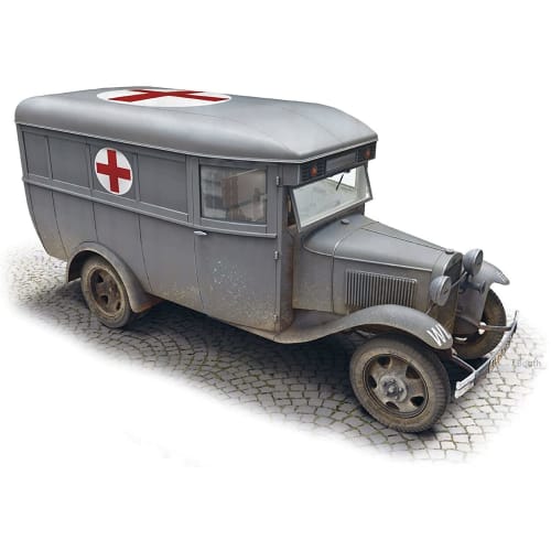 

Miniart 1/35 GAZ-03-30 Ambulance Plastic Model