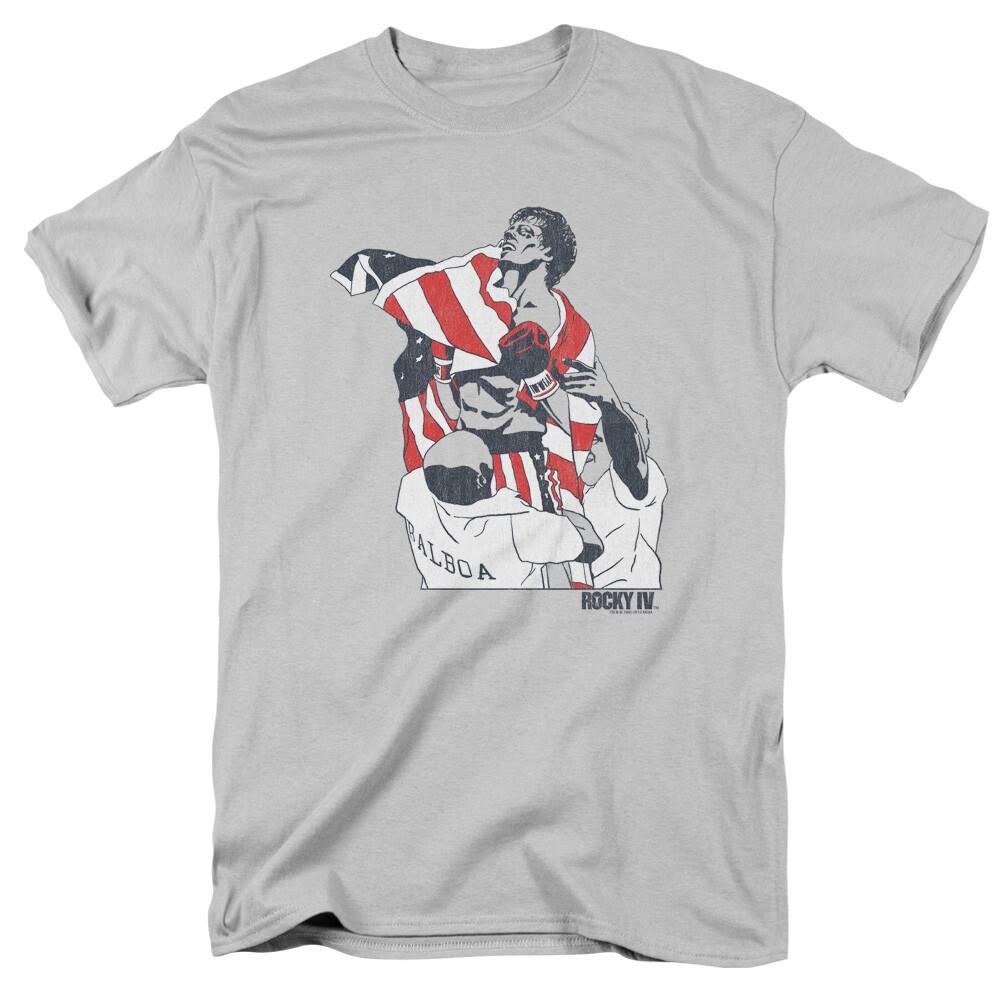 Rocky IV Graphic Flag T-Shirt Unisex T-Shirt XXXXL