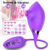 Orální klitorální sací vibrátor pro ženy Vaginální masážní přístroj na bradavky 10 rychlostí G bodové sexuální hračky pro dospělé pro ženy masturbátor