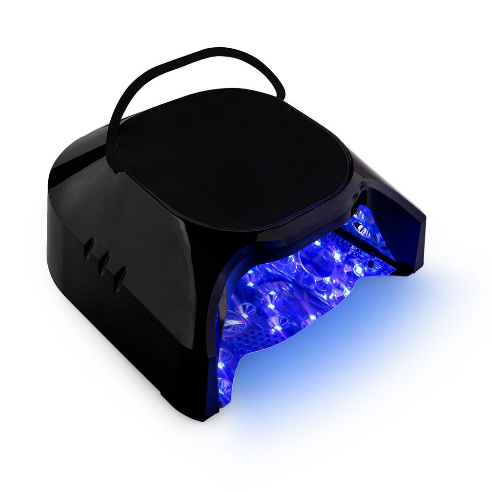 

BEPAN Rechargeable LED Nail Lamp 86w Pro Nail Gel Polish Curing Powerful Cordless Nail Art Lamp Pedicure with Metal Handle White Light US