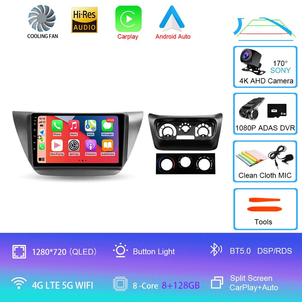 Android 14 Car radio For Mitsubishi Lancer 9 CS 2000 - 2010 Multimedia Video Player Stereo Navigation GPS No 2din 2 din dvd
