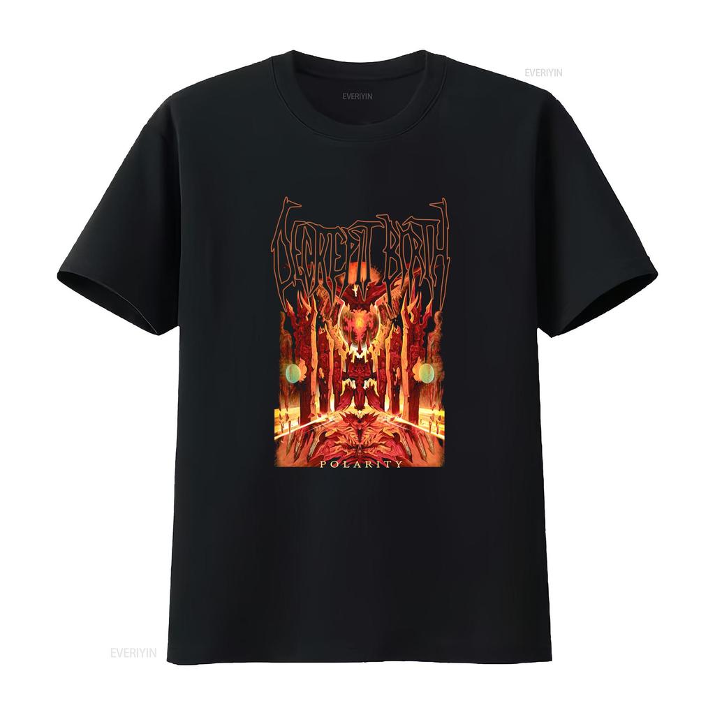 Decrepit Birth Polarity T Shirt Spawn Of Possession Suffocation Vintage Comfortable Top For Everyday Wear Soft