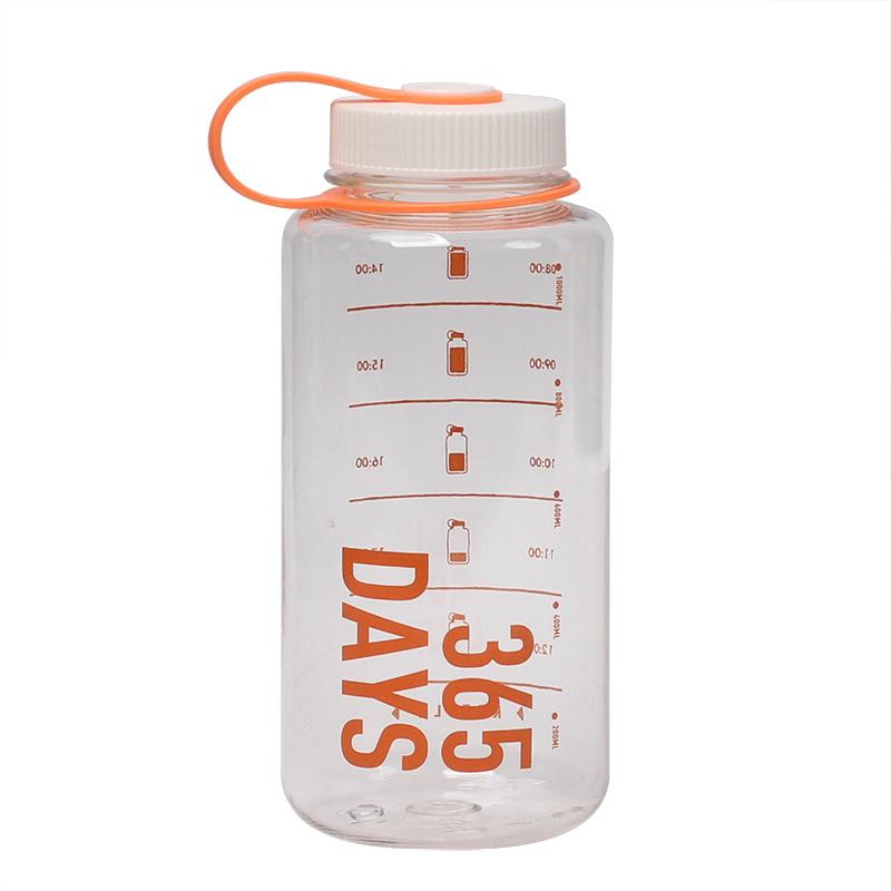 

Пластиковая чашка Спортивная уличная бутылка для воды 1000 мл Бутылка для воды Подарочная бутылка с ручкой Космическая чашка 1000ml оранжевый