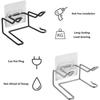 Hair Dryer and Straightener Holder Hair Dryer Holder with Socket Holder Wall Mounted Hair Dryer Holder Screwless Suitable for All Types of Hair Drye
