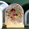 Silicone Molds for Resin Glossy Deep Arch Resin Mold for Flowers Preservation Night Light Crafts Desktop Ornaments Molds