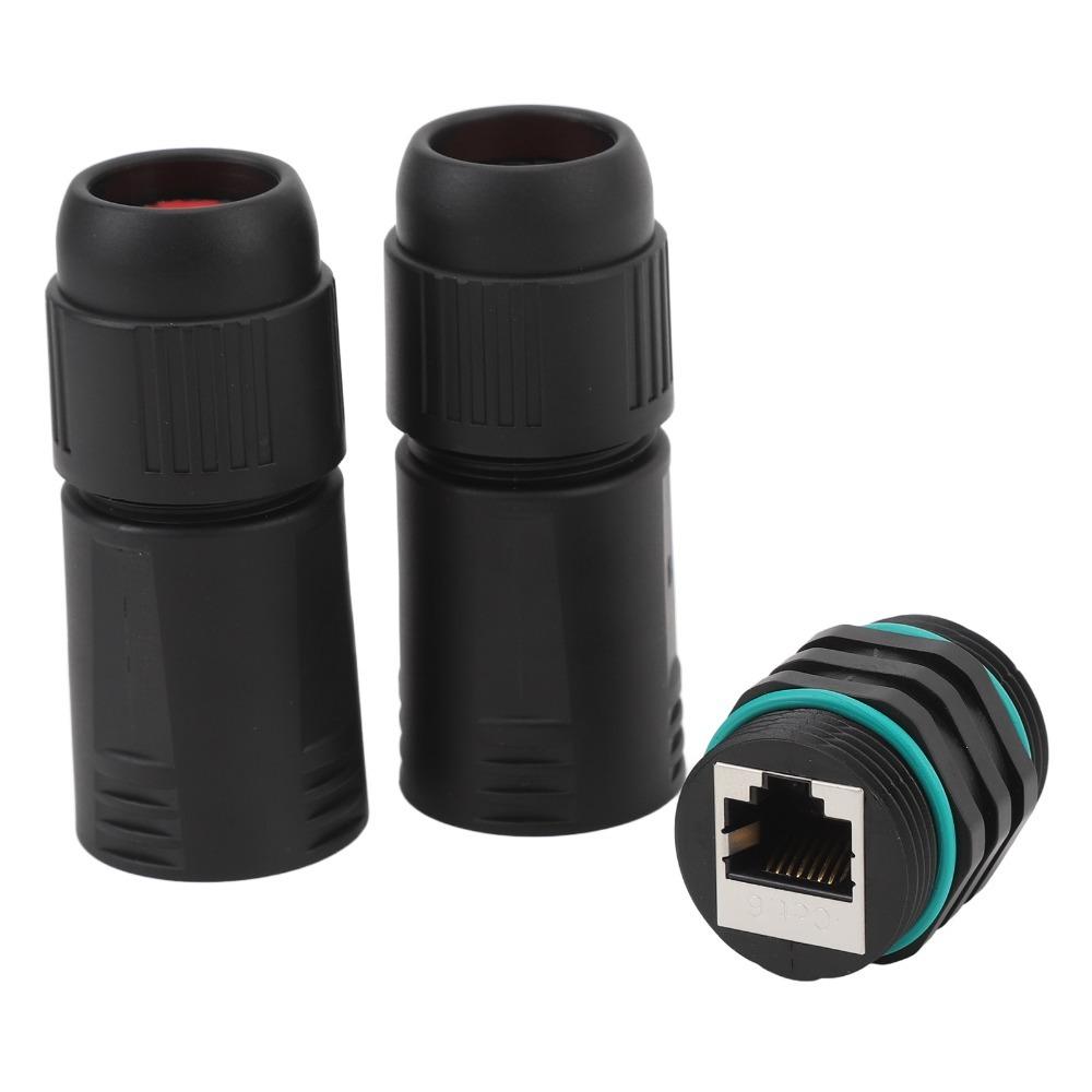 Professional Female to Female Adapter IP68 Waterproof Adapter  Network Extension Cat5e