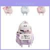 Sanrio Melody Sanrio Schattige Meisjesrugzak Met Waterdicht Nylon Voor School En 14-inch Laptop Vervoer