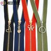 5Pcs Meetee 3# 15-30cm Metal Zippers Bags Closed End Auto Lock Zipper for Clothes Repair Kit DIY Sewing Material Accessories