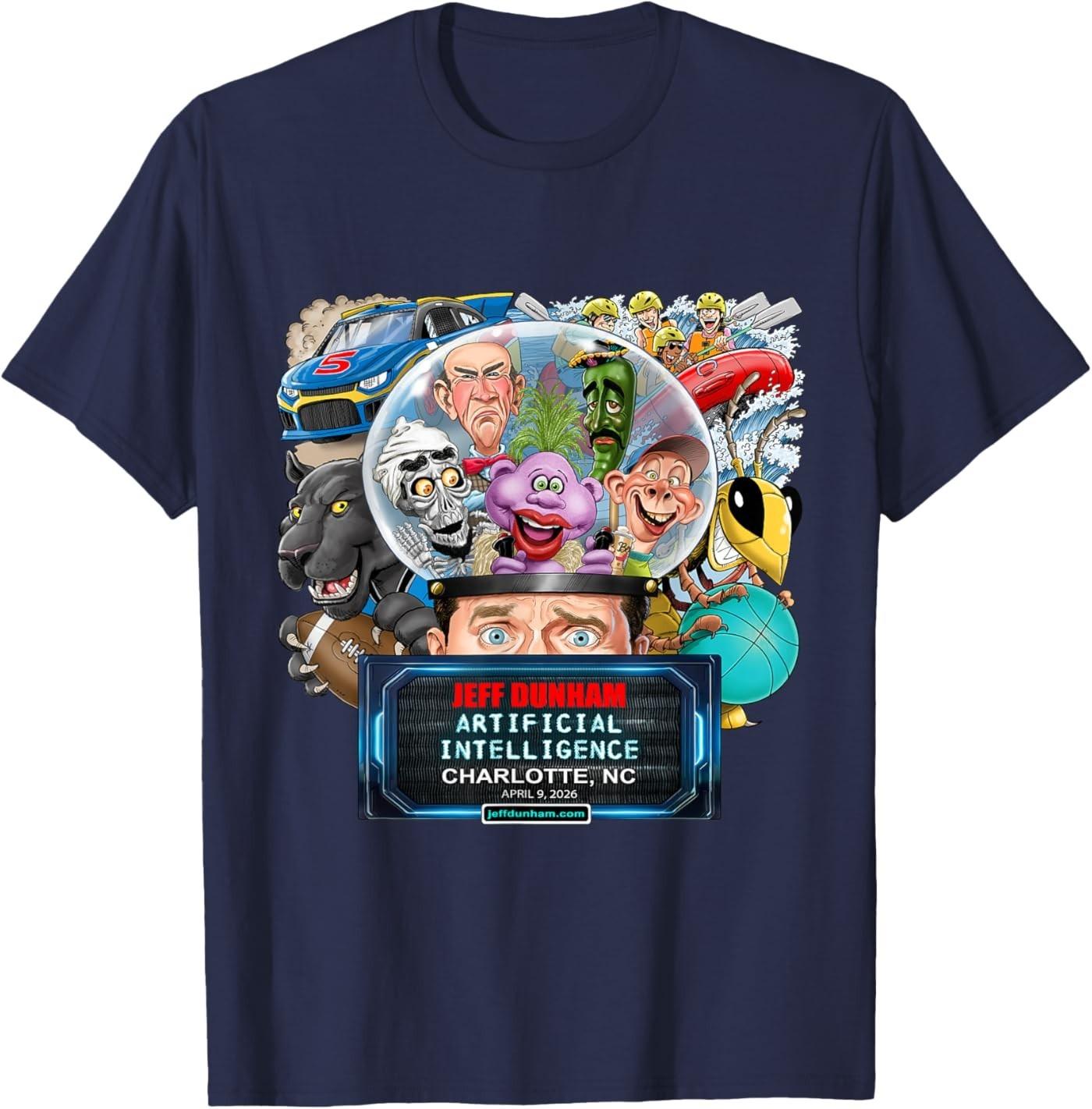 Jeff Dunham Charlotte, NC (2026) T-Shirt S разноцветный