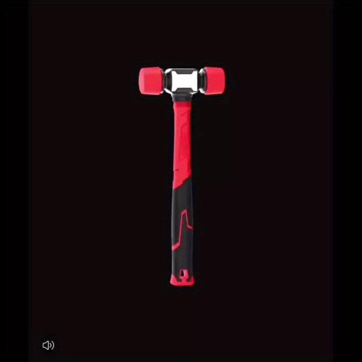 2025 New Installation Hammer, Non-Rebound Rubber Mallet, Surface-Friendly Rubber Hammer, Tile Installation Hammer, Solid Rubber Mallet, Rubber Tool