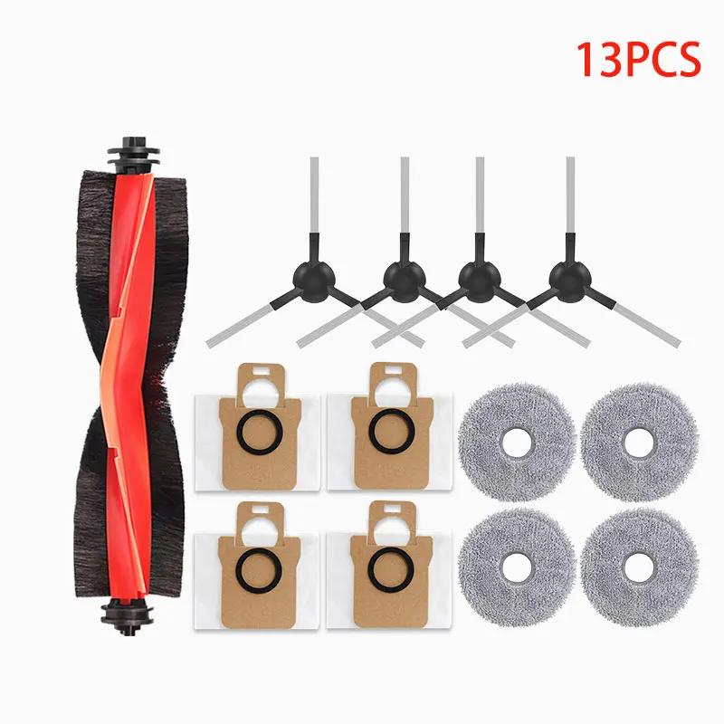 For Xiaomi Robot Vacuum X20 Pro / D102GL Vacuum Parts Accessories Main Roller Side Brush Hepa Filter Mop Cloth Dust Bag