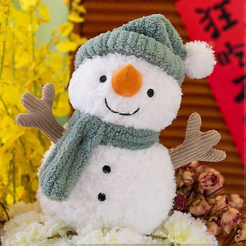 Snowman Plush Toy Christmas Series Cute Cartoon Doll Gift