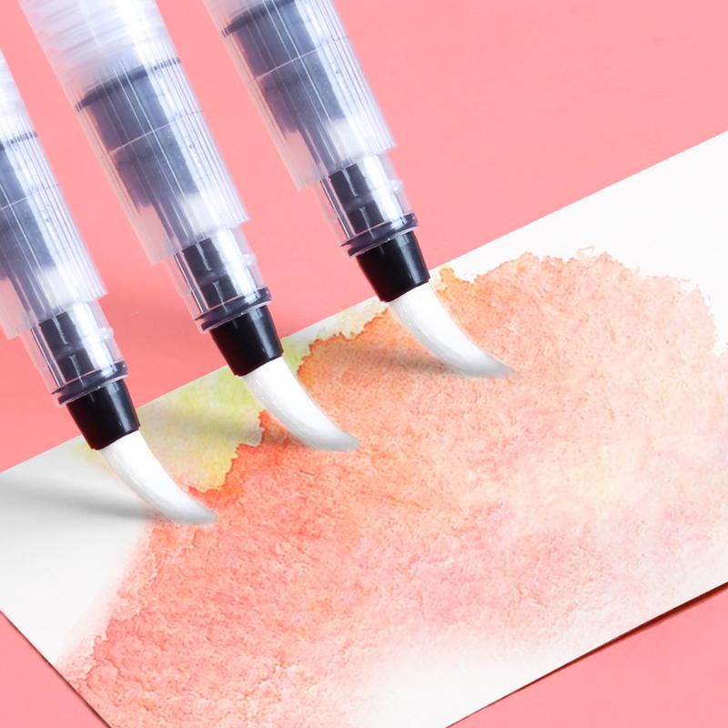 3/18pcs Refillable Water Color Brush Pen Set Artist Grade Watercolor Paint Brushes for DIY Art Calligraphy Painting & Lettering