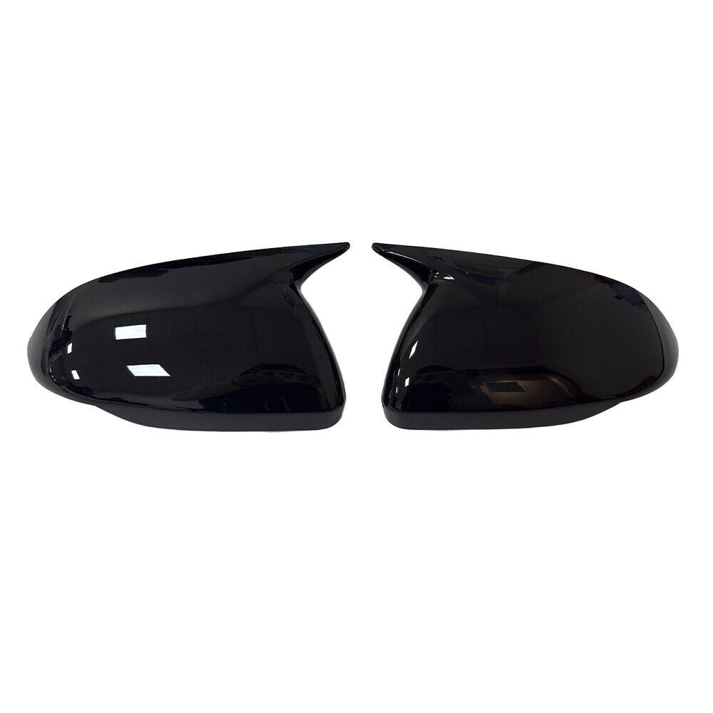 For Kia Rio 2018-2025 2x Car Sticker Rearview Side Mirror Cover Wing Cap Exterior Case Trim Accessories Vehicle Decoration ABS
