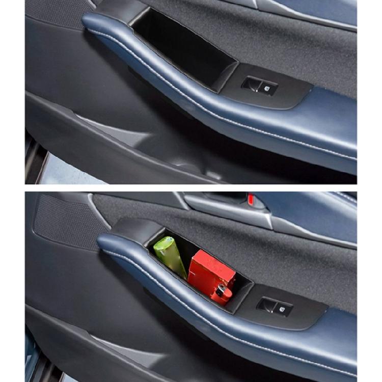Automobile Side Panel Organizers Convenient Vehicle Door Pocket Expansion Pair for Auto CX30 Left Hand Drive Version