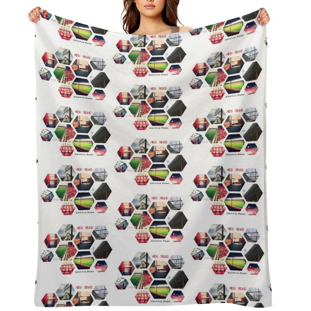 New Road Griffin Park TW8 Throw Blanket Flannel Bed Linens Moving Tourist Blankets