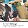 Für Samsung Galaxy Note 10 Plus Note 10 Kreditkartenhülle PU-Leder Klappbrieftasche Foto-Halter Harte Rückabdeckung für Galaxy Note 10