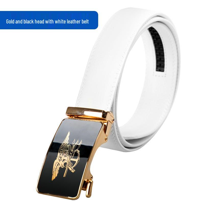 Black Security Duty Patrol Waistband with Automatic Buckle