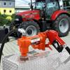 Fuel Transfer Pump, 12V DC 16 GPM 1/4 HP, Gasoline Extractor Pump with Automatic Nozzle, Discharge Hose & Suction Pipe for Gasoline, Diesel, Kerosene,