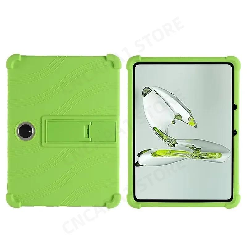 Para One Plus OnePlus Pad 2 Pro (2024) Funda de Silicona Suave para Tablet PC de 12.1" con Soporte Trasero Protector Resistente a Golpes Suave