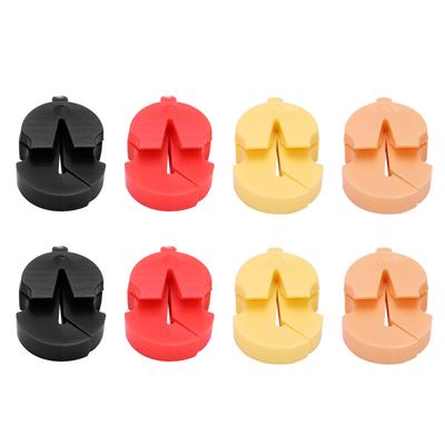 8 Pz Sordina per Esercizio Violino Gomma Portatile Sordine Stile Tourte Violini Silenziatore Ultra Pratica