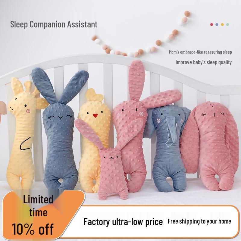 

Cute Cartoon Plush Sleep Companion Doll - Baby Comfort Pillow & Infant Backrest Large [53*25 cm]