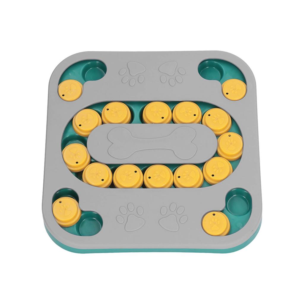 Dog Puzzle Toys Educational Relieve Boredom Dog Food Dispenser Game for Interactive Training Grey