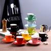 Cupa Cană Creativă Europeană Extra Rezistentă 80cc Ceașcă pentru Latte Set Ceașcă de Cafea Ceașcă pentru Latte Ceașcă Ceramică