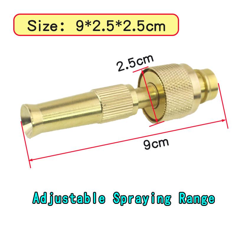 Zahradní tryska z vysokotlaké slitiny: Víceúčelová stříkací pistole na zalévání a mytí auta