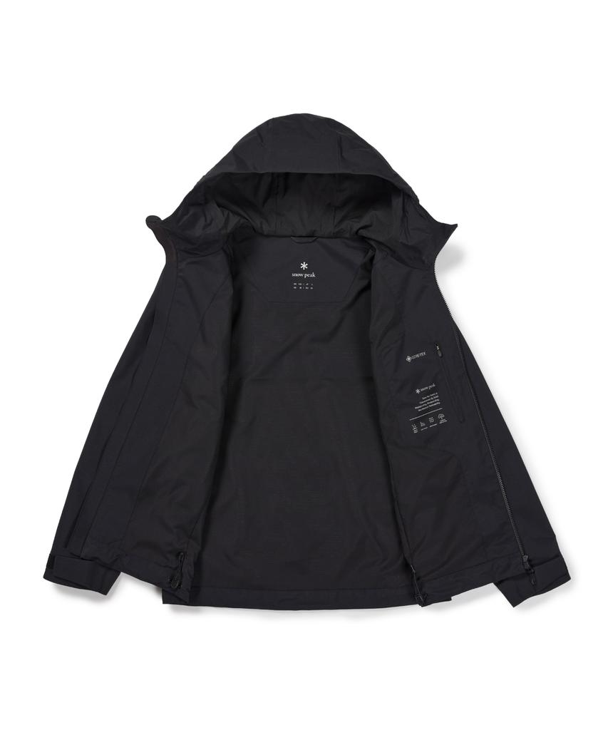 SNOWPEAK APPAREL Gore-Tex 2L Waterproof Jacket (S26Fmpjk02) Black